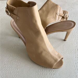Sergio Rossi Open Toe bootie heels